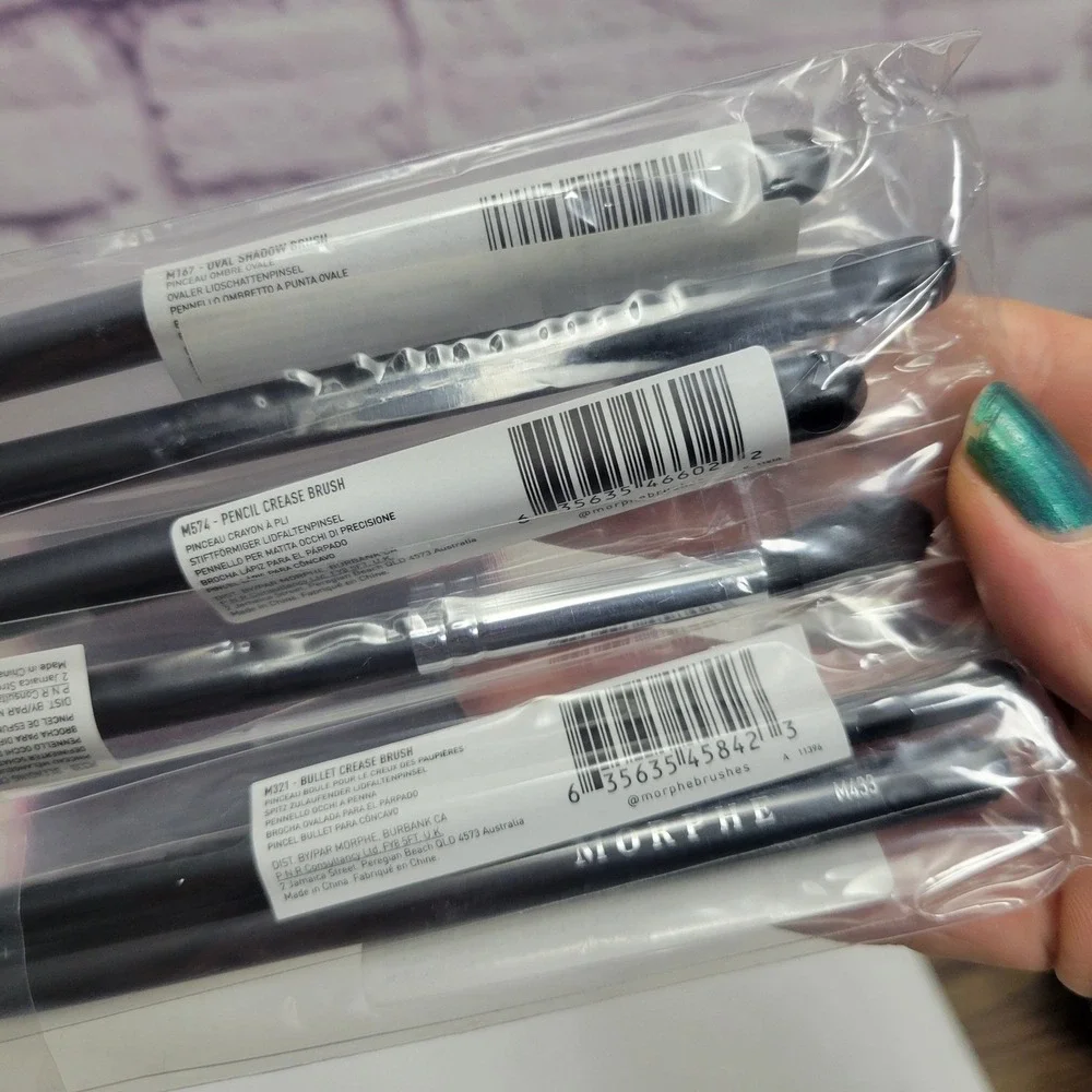 NEW No Box Morphe Babe Faves Eye Brush Set Lot‎ x6 Fashionable Collection